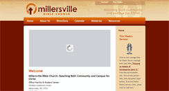 Desktop Screenshot of millersvillebiblechurch.org